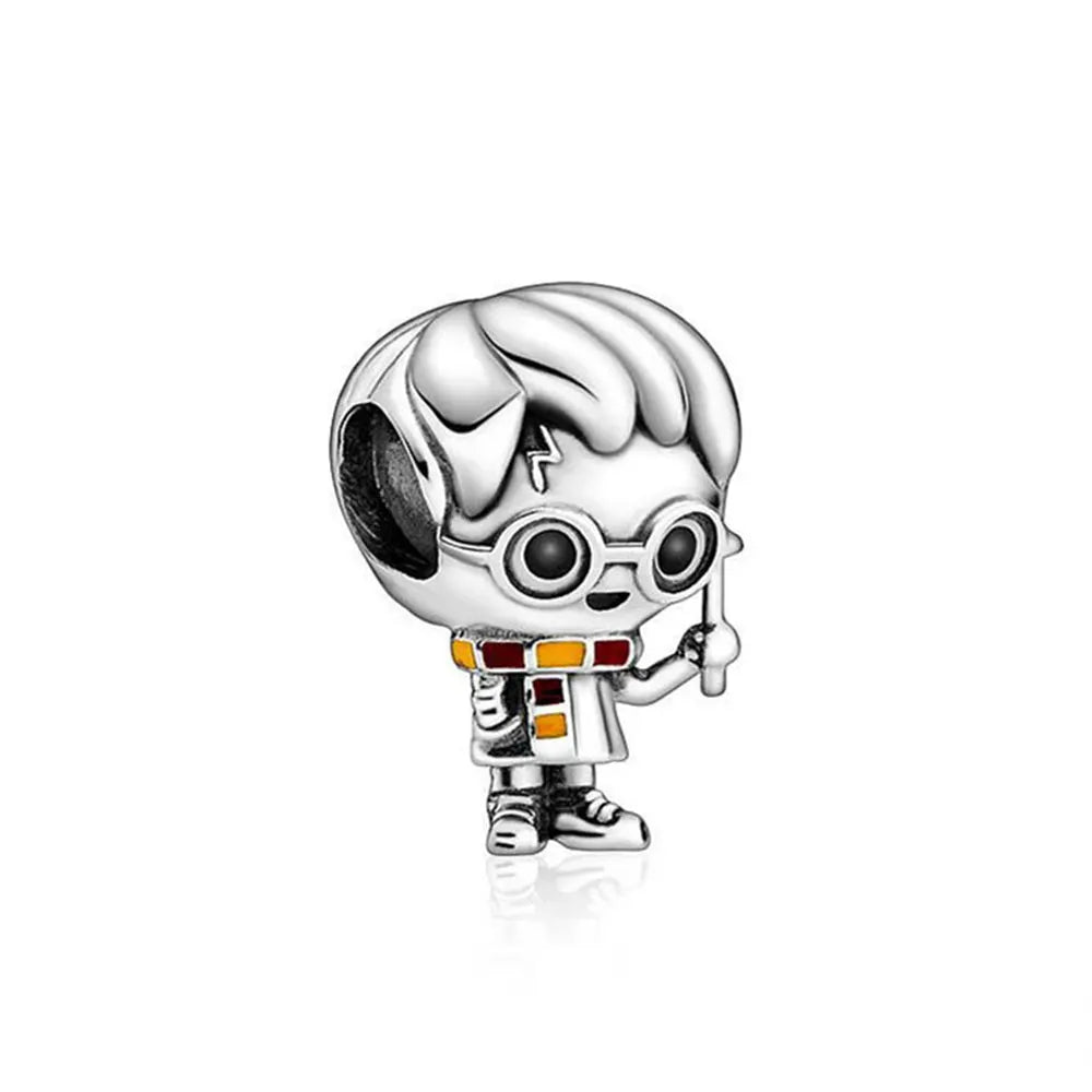 925 Sterling Silver Disney Pendant Beads for DIY Bracelets Perfect Women's Fashion Gift