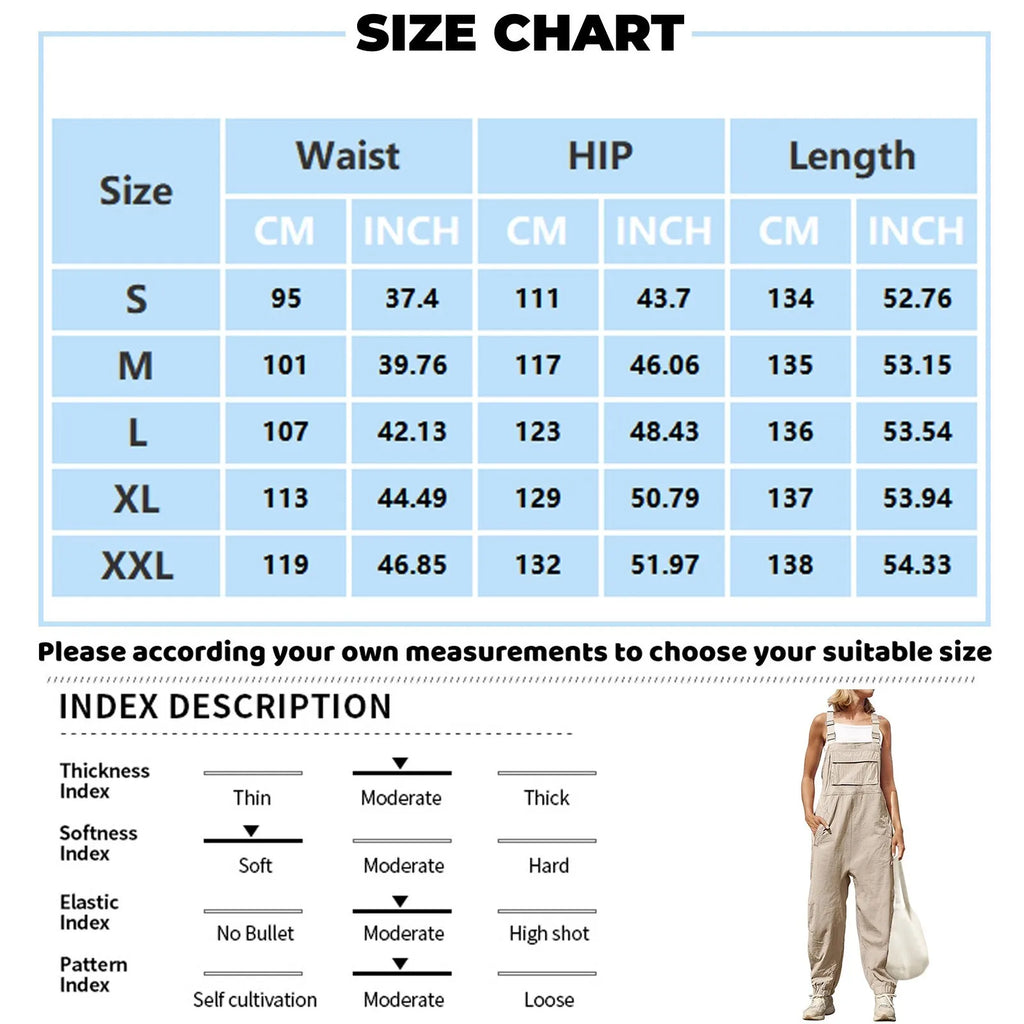 Women's Summer Casual Loose Wide Leg Jumpsuit with Adjustable Straps Pockets and Retro Button Detail Solid Color Sleeveless Overalls