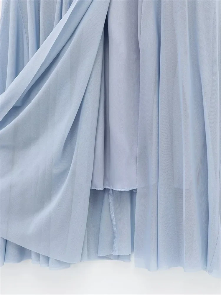 Halter Neck Sleeveless Bodycon Maxi Dress With Side Slit