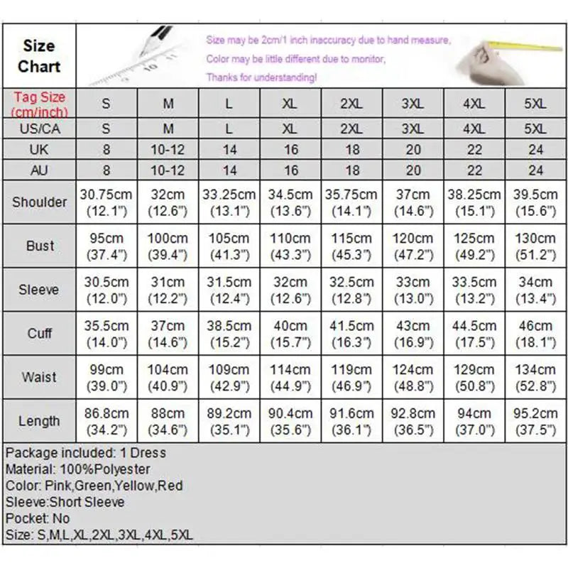 Summer Women Sundress Mini Pleated Puff Sleeve Dress