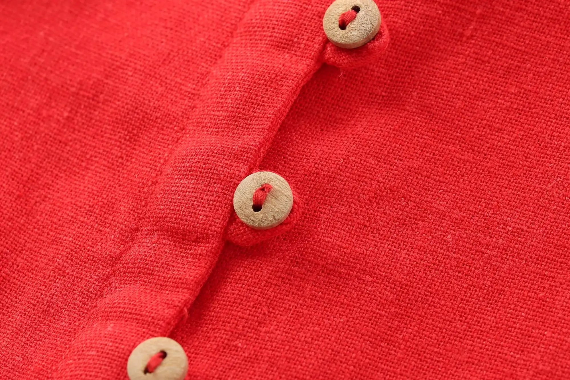 Linen Blended Suspender Dress For Women Summer French