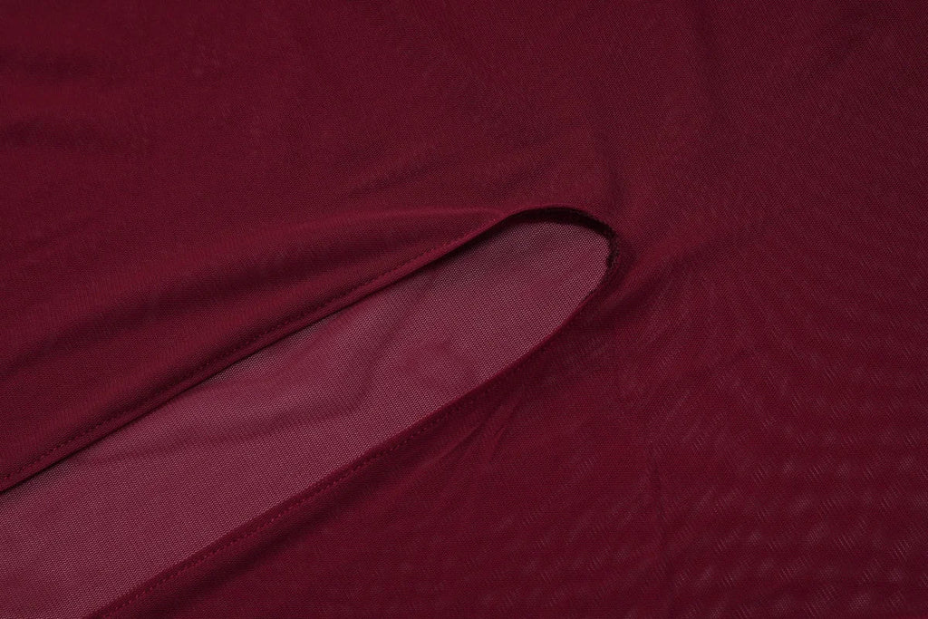 Sexy Mesh Patchwork Maxi Dress Sleeveless Evening Party Wear