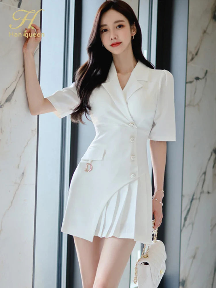 Women's Office Pencil Dress Short Sleeve Sheath Bodycon