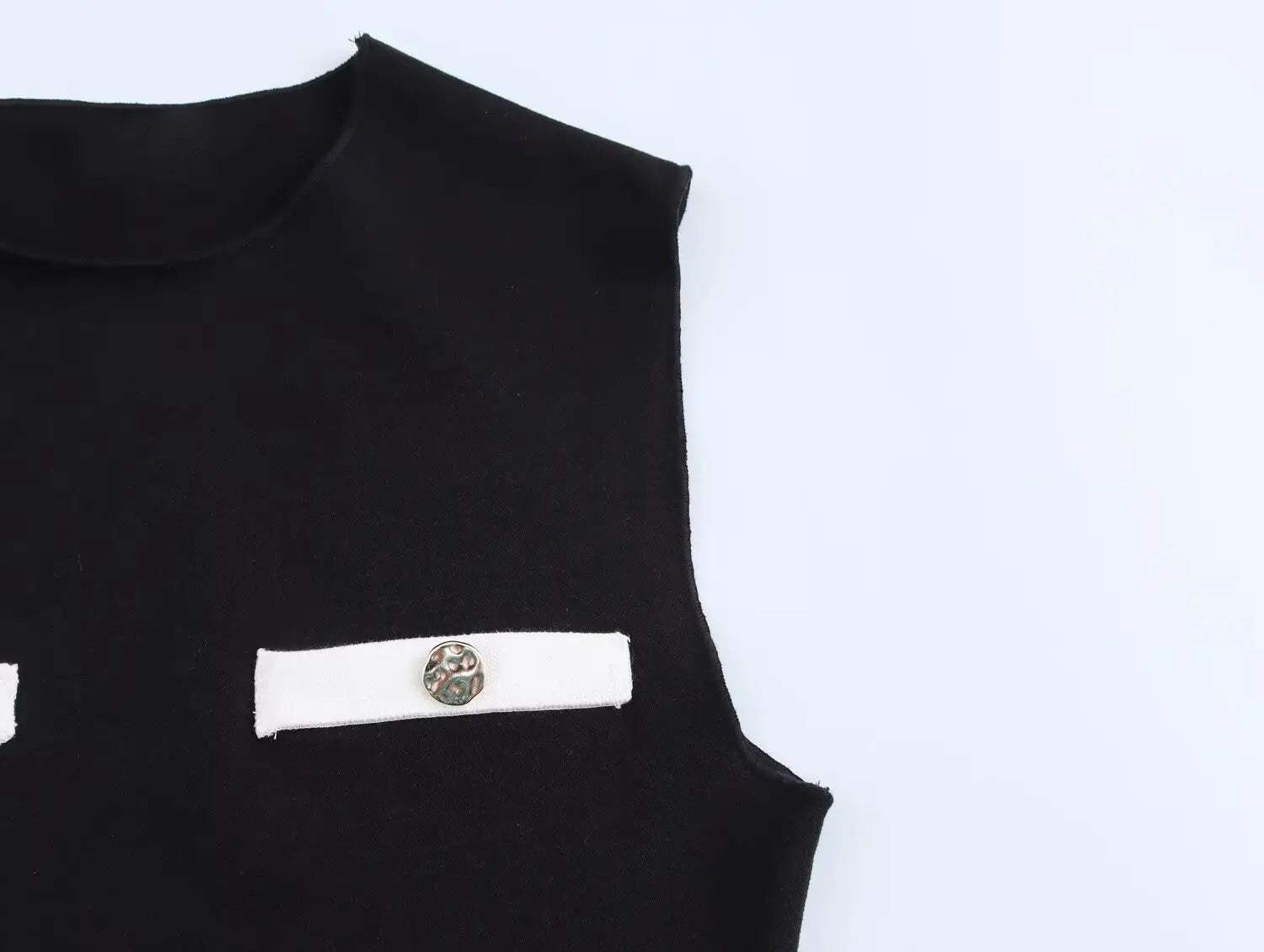 Stretch Knit Mini Dress For Women Elegant Tank Dress