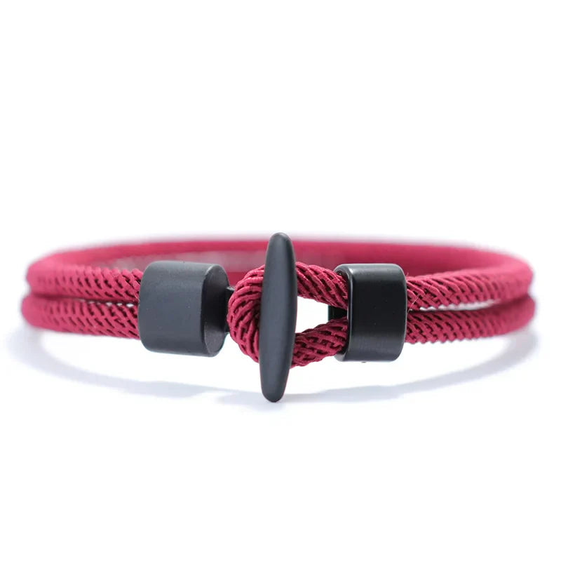 Milan Rope Bracelet Handmade for Men and Women Outdoor Survival Jewelry