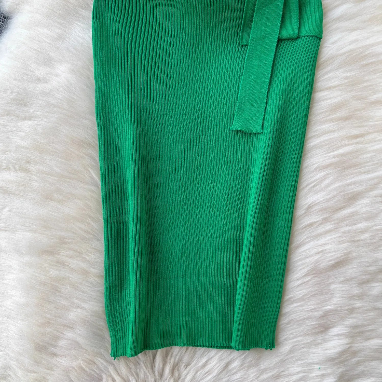 Bodycon Dress Knit Summer Fashion For Women Slim Fit