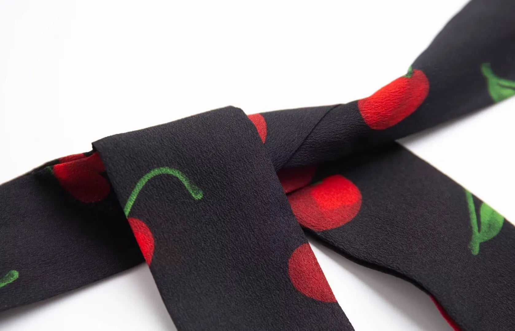 Cherry Print Backless Summer Floral Dress For Women