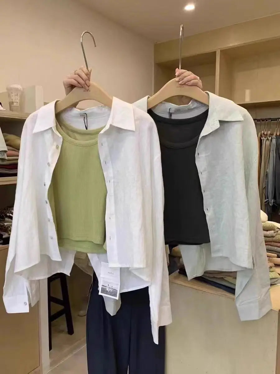 Lightweight Summer Women's Sun Protection Long Sleeve Shirt Solid Color Breathable Beach Holiday Top Sunproof UV Shield Clothing