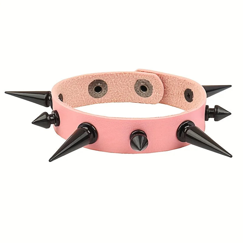 Gothic Punk Multi Chain Street Dance Bracelet for Halloween Cosplay and Party Gifts