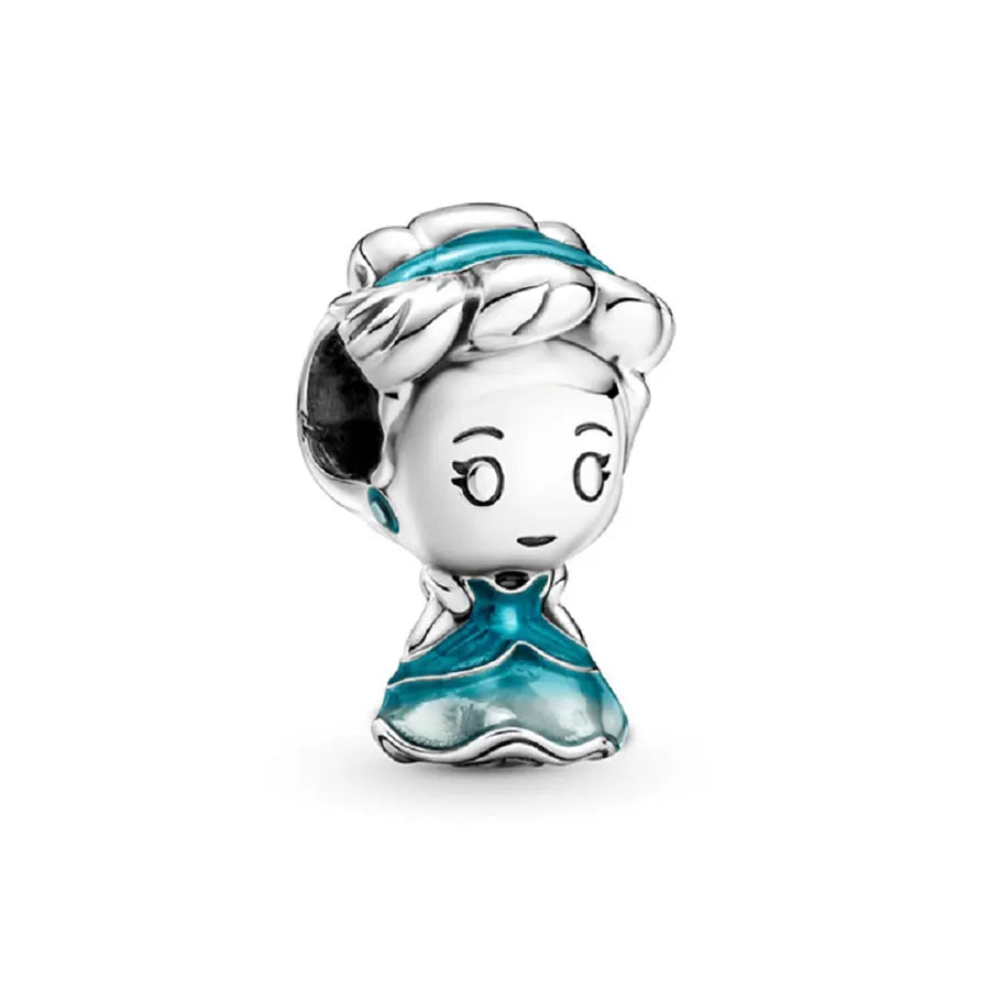 925 Sterling Silver Disney Pendant Beads for DIY Bracelets Perfect Women's Fashion Gift
