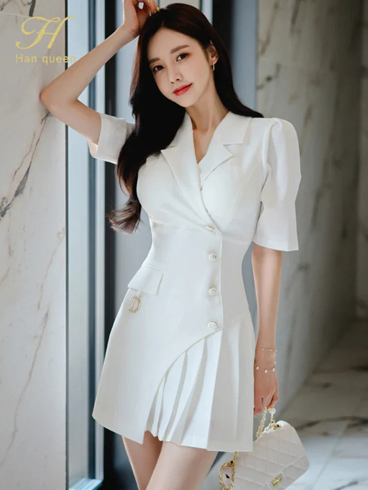 Women's Office Pencil Dress Short Sleeve Sheath Bodycon