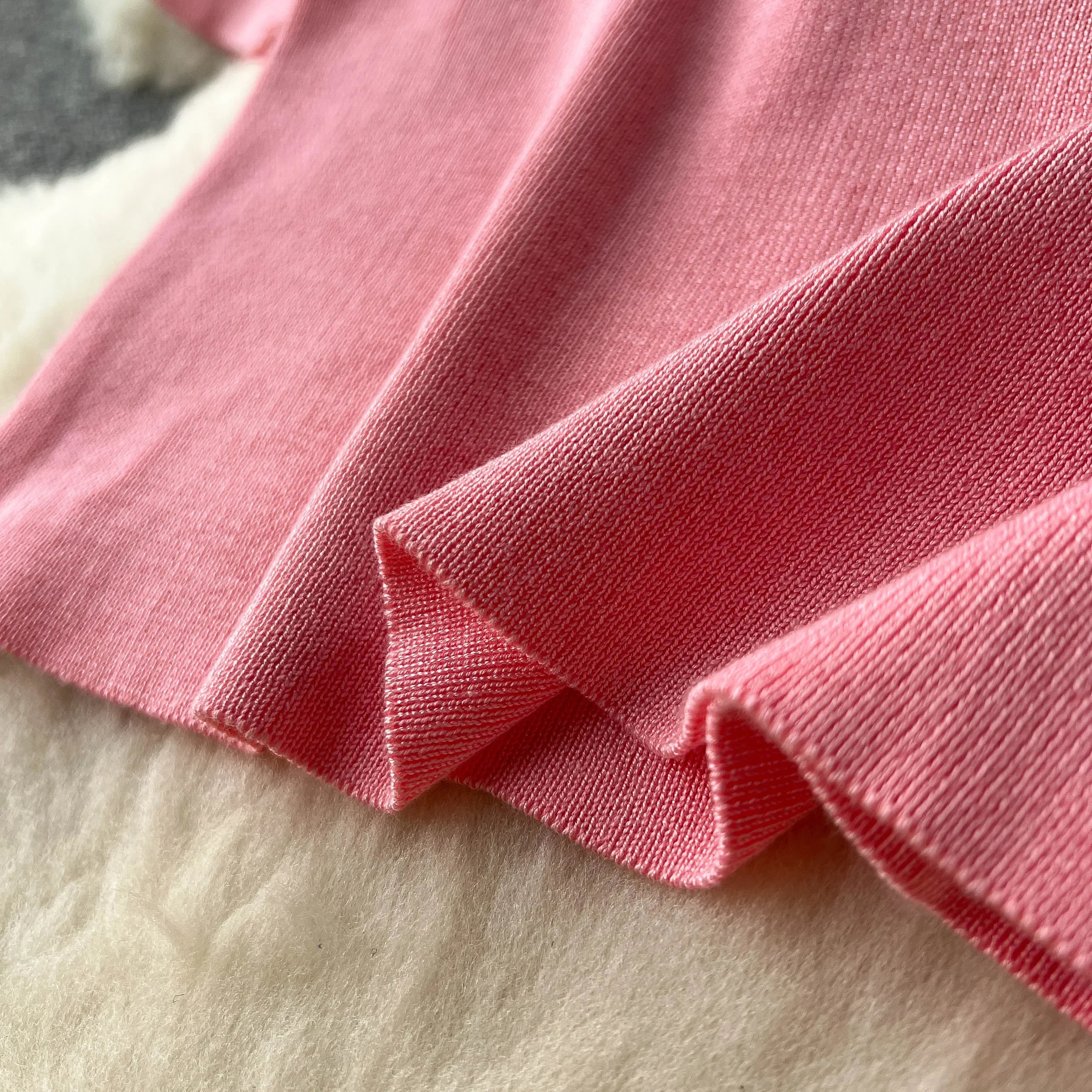 Casual Two Piece Women's Summer Set O Neck Knit Top with Elastic Waist Long Bodycon Skirt Fashion Office Lady Outfit Korean Style