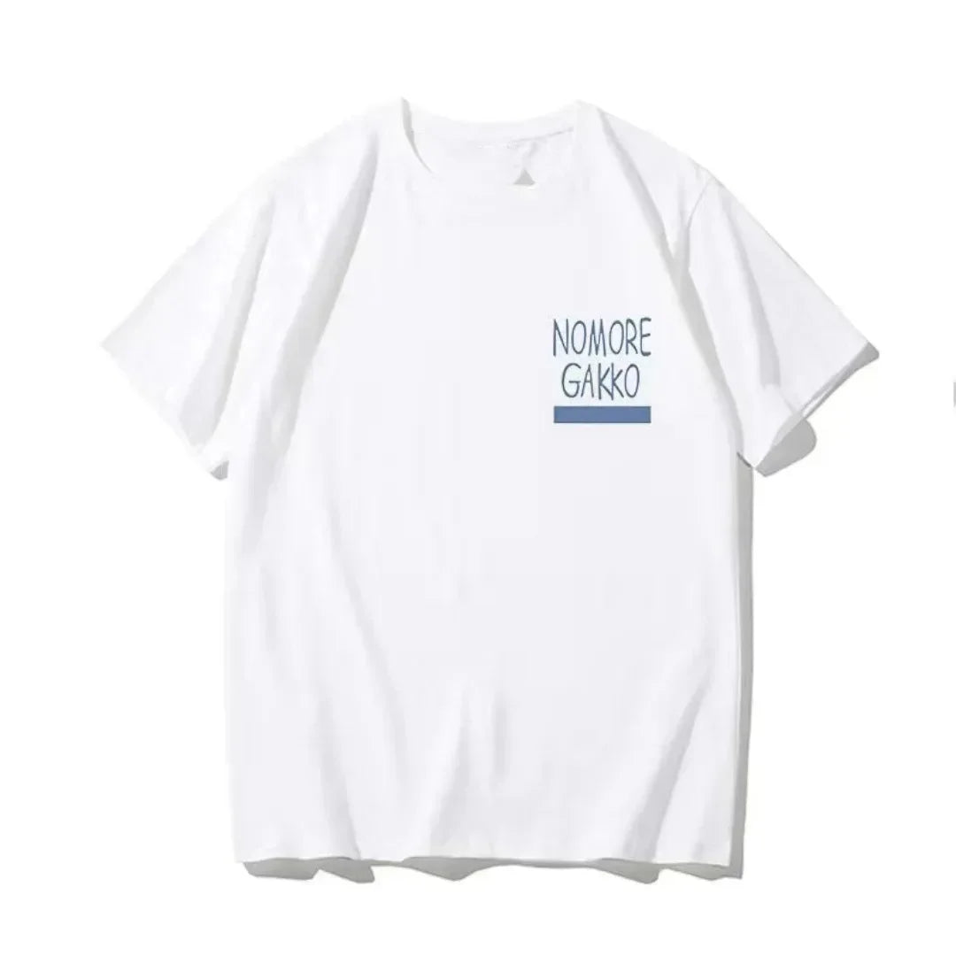 Anime BOCHI THE ROCK Graphic Print Unisex Casual Short Sleeve T-Shirt Summer Kawaii Comic Style Top for Women and Men