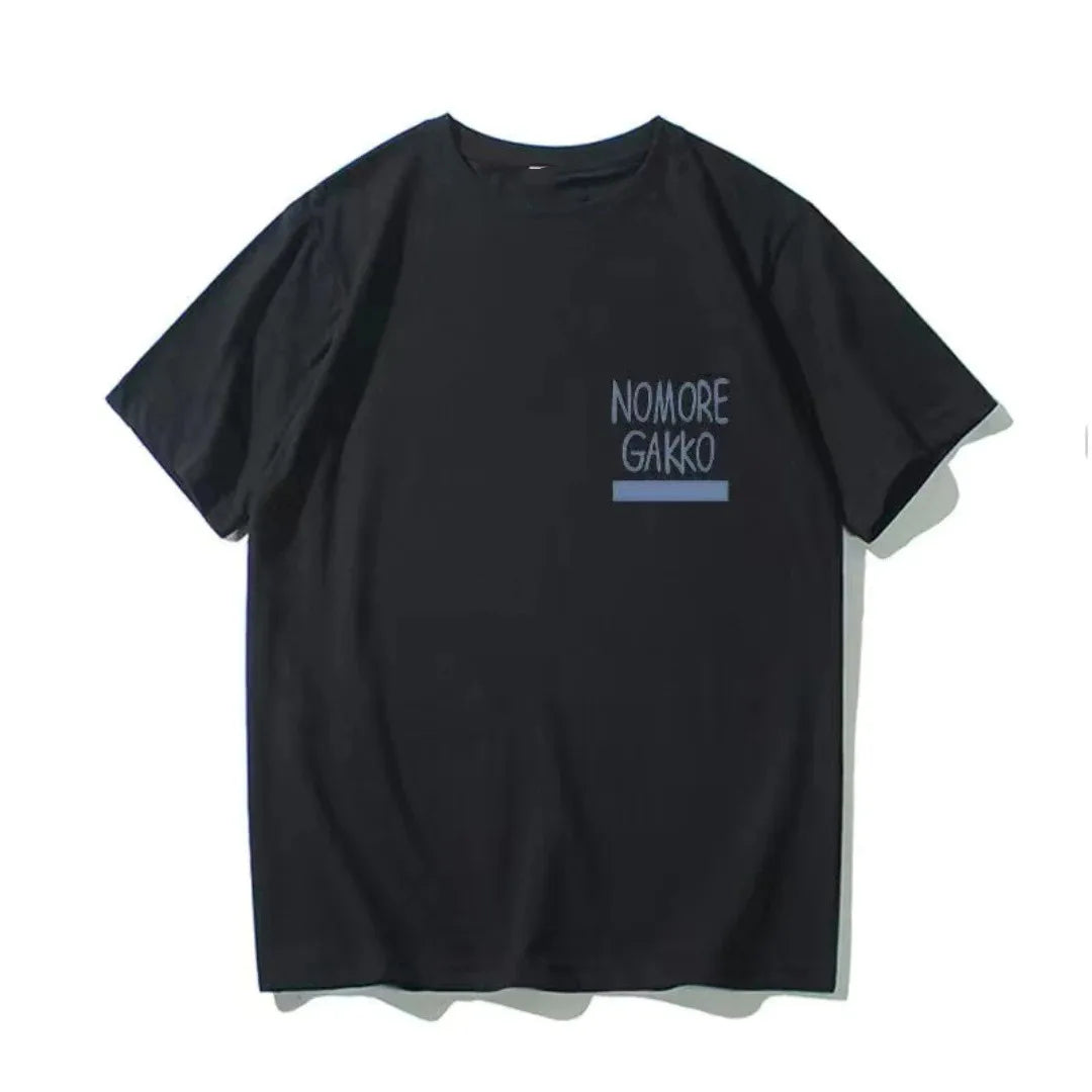 Anime BOCHI THE ROCK Graphic Print Unisex Casual Short Sleeve T-Shirt Summer Kawaii Comic Style Top for Women and Men