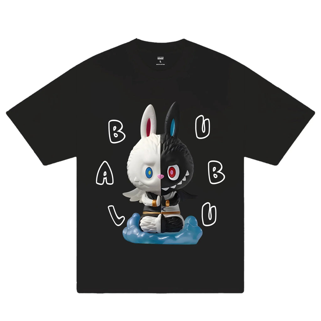Y2K Anime Graphic Short Sleeve T-Shirt for Women Sexy Toy Girl Printed Top Casual Streetwear Tees