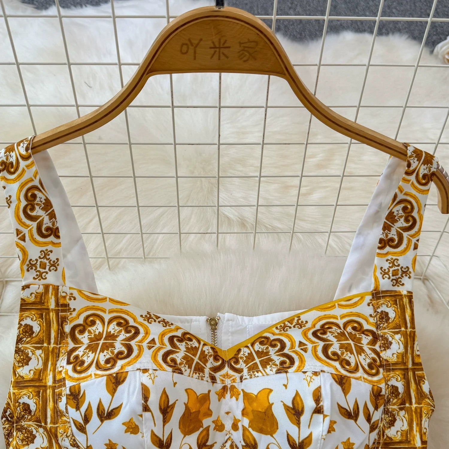 Summer Yellow Floral Two Piece Skirt Set for Women Sexy Corset Crop Top with Long Maxi Skirt Printed Outfit