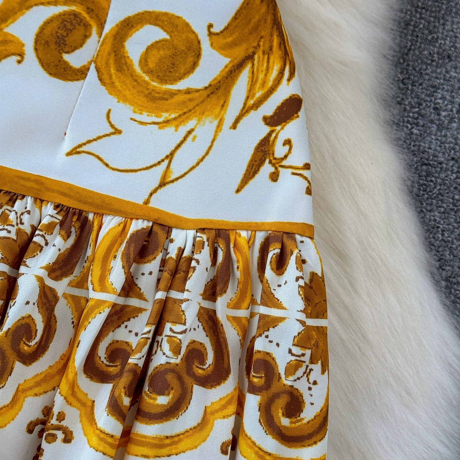 Summer Yellow Floral Two Piece Skirt Set for Women Sexy Corset Crop Top with Long Maxi Skirt Printed Outfit