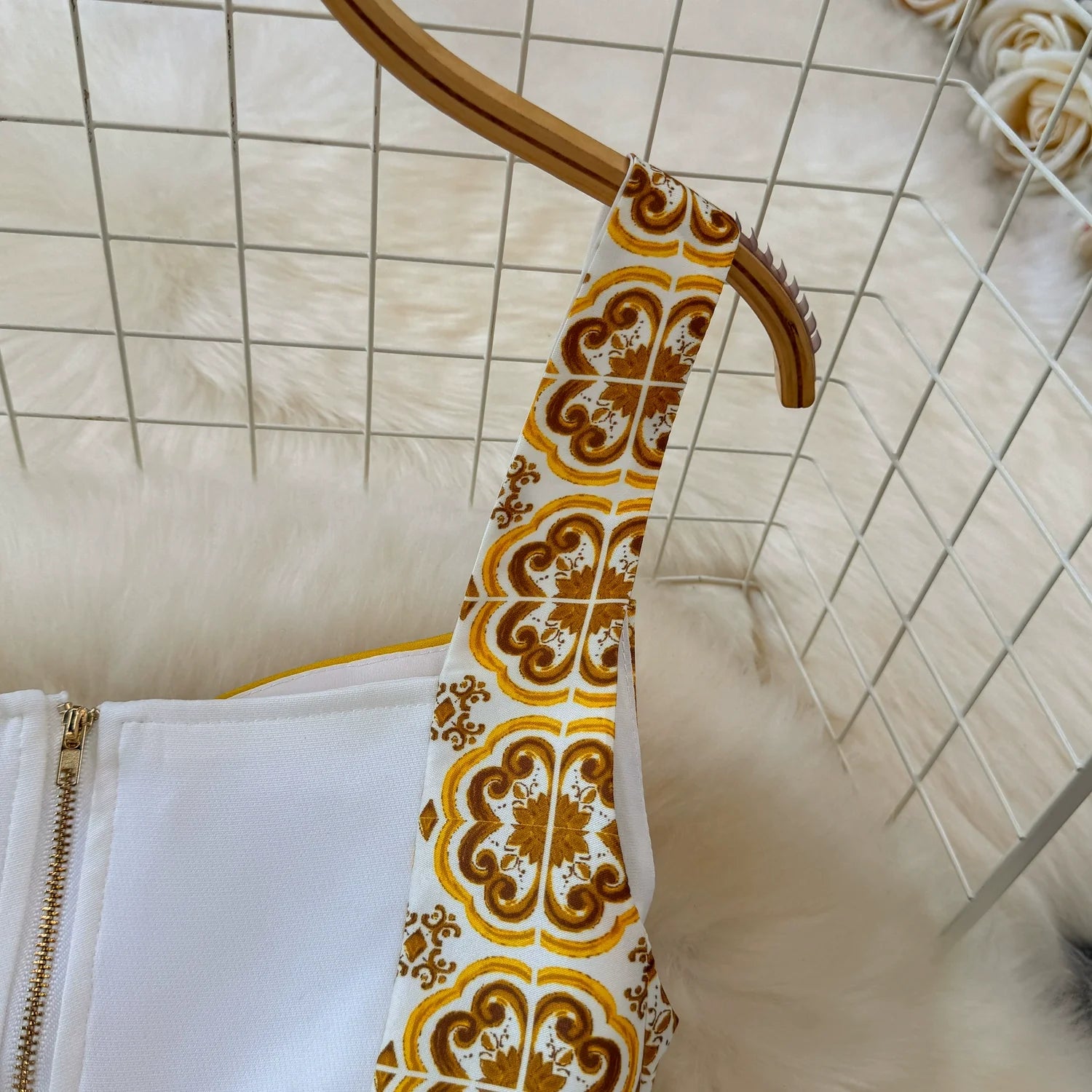 Summer Yellow Floral Two Piece Skirt Set for Women Sexy Corset Crop Top with Long Maxi Skirt Printed Outfit