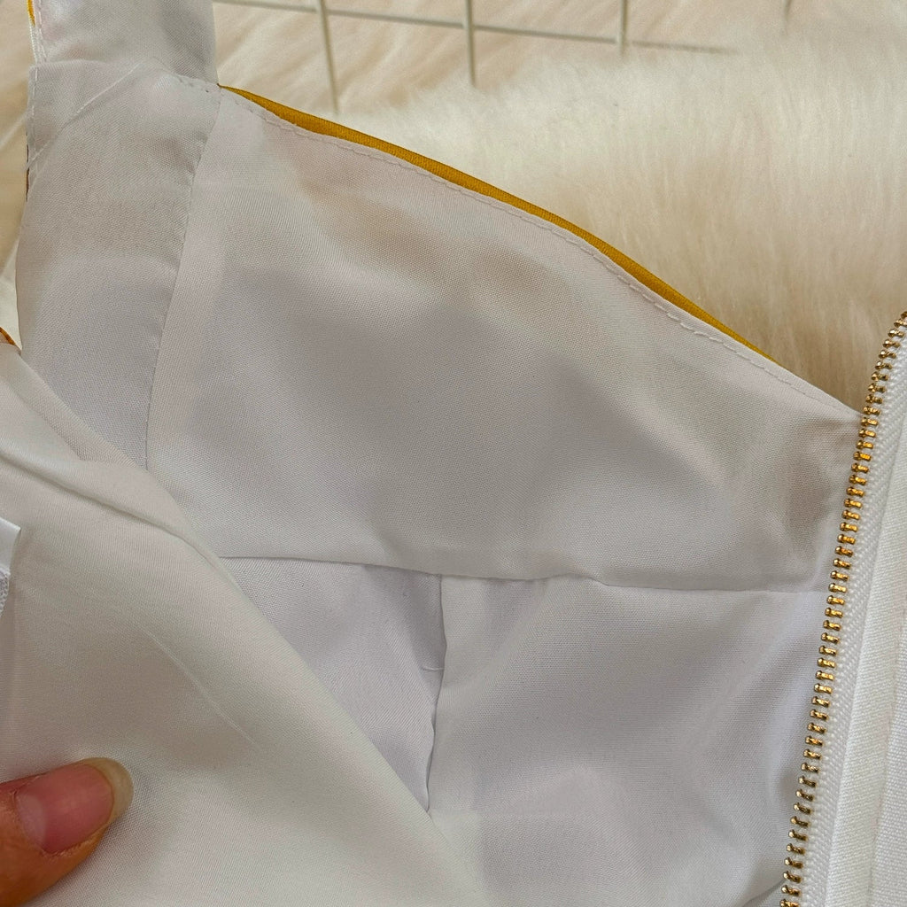 Summer Yellow Floral Two Piece Skirt Set for Women Sexy Corset Crop Top with Long Maxi Skirt Printed Outfit