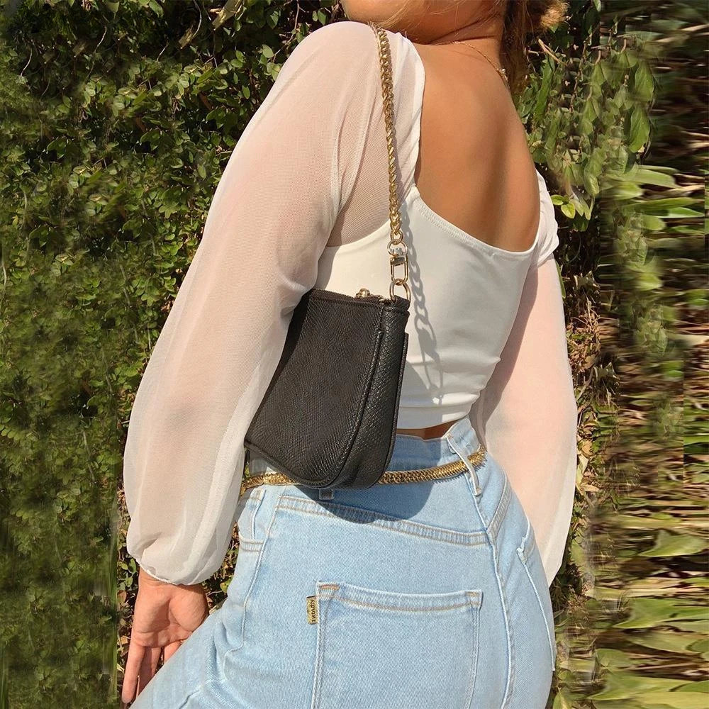 Women's Sexy V-Neck Off-Shoulder Blouse with Drawstring Bandage Detail Long Sleeve Summer Top Stylish Korean-Inspired Short Shirt