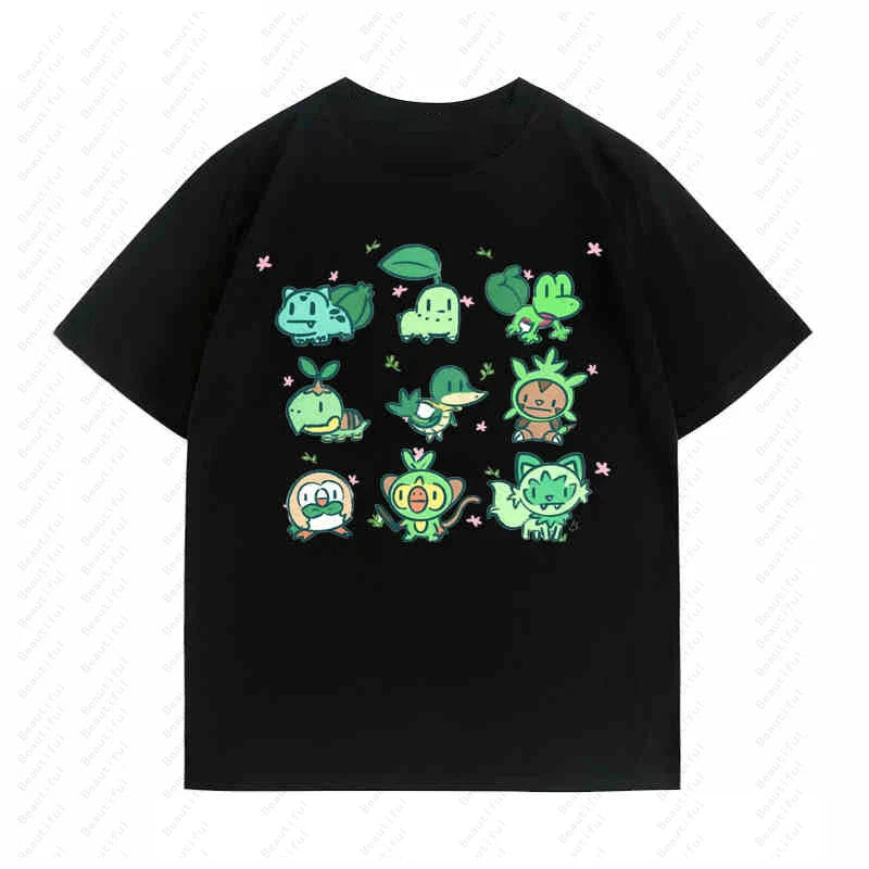 Classic Short-Sleeved Cotton T-Shirt Featuring Dream Royal Water Fire Grass Trio Design for Men and Women Summer Casual Wear
