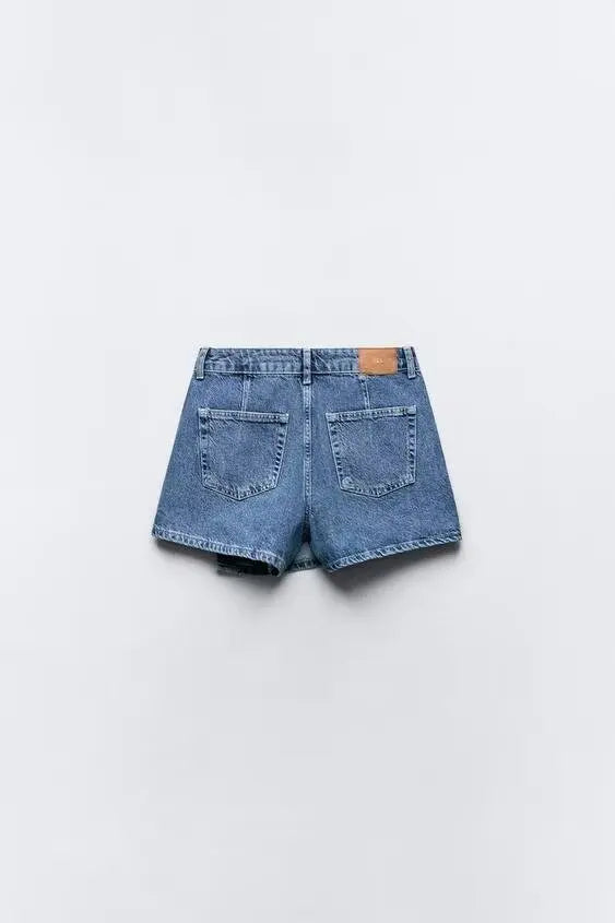 Chic Versatile Women's Casual Denim Shirt and Mini Skirt Set for Stylish Everyday Wear