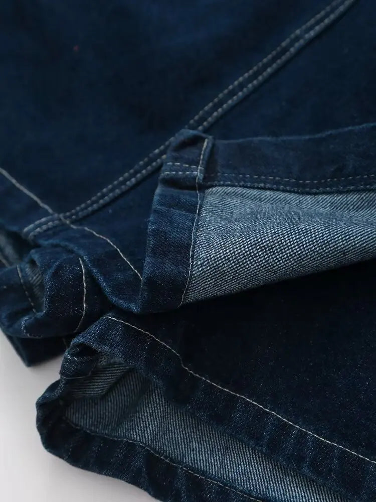 Chic Versatile Women's Casual Denim Shirt and Mini Skirt Set for Stylish Everyday Wear