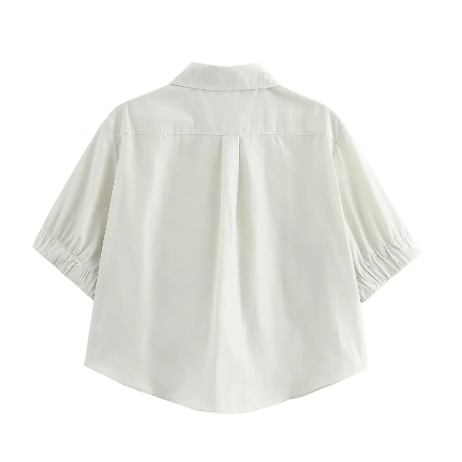 Women's Fashion Versatile Short Sleeve Collared Shirt and Long Dress Set with Elegant Design