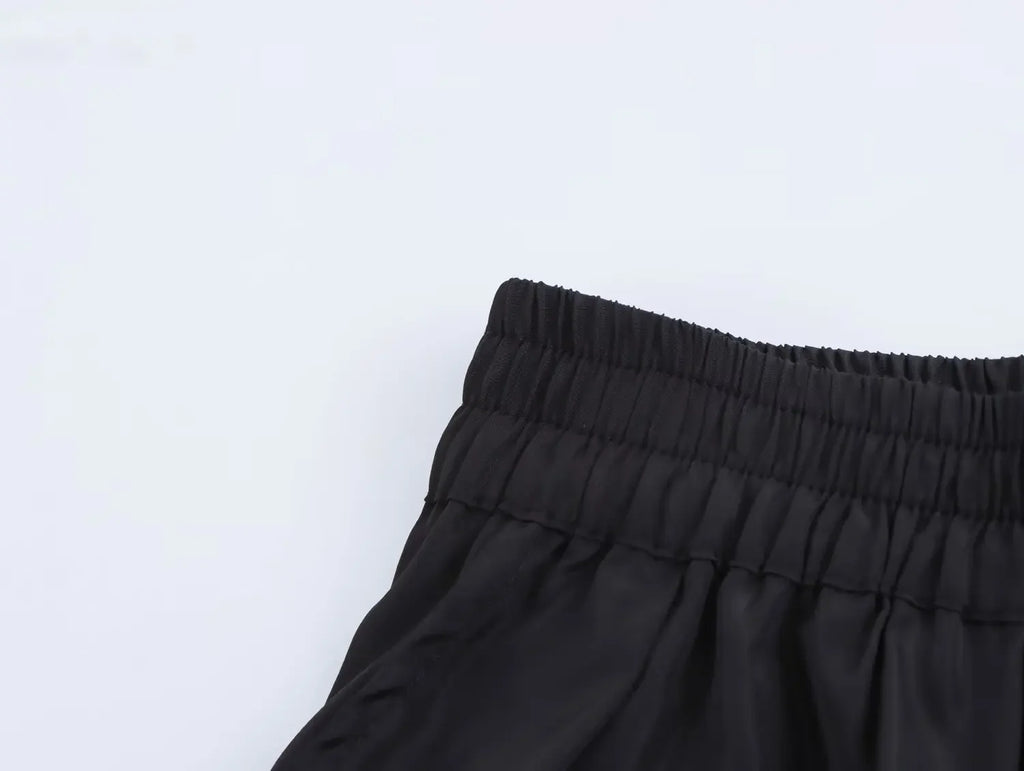 Women's Fashion Versatile Short Sleeve Collared Shirt and Long Dress Set with Elegant Design