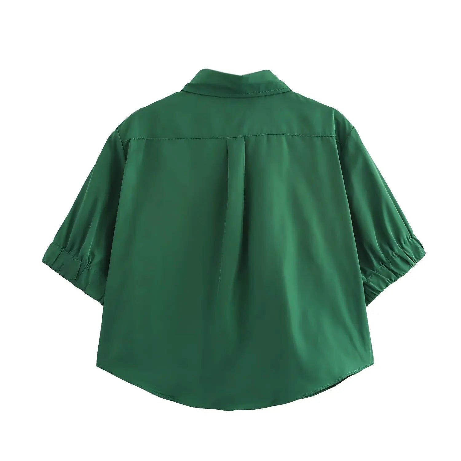 Women's Fashion Versatile Short Sleeve Collared Shirt and Long Dress Set with Elegant Design