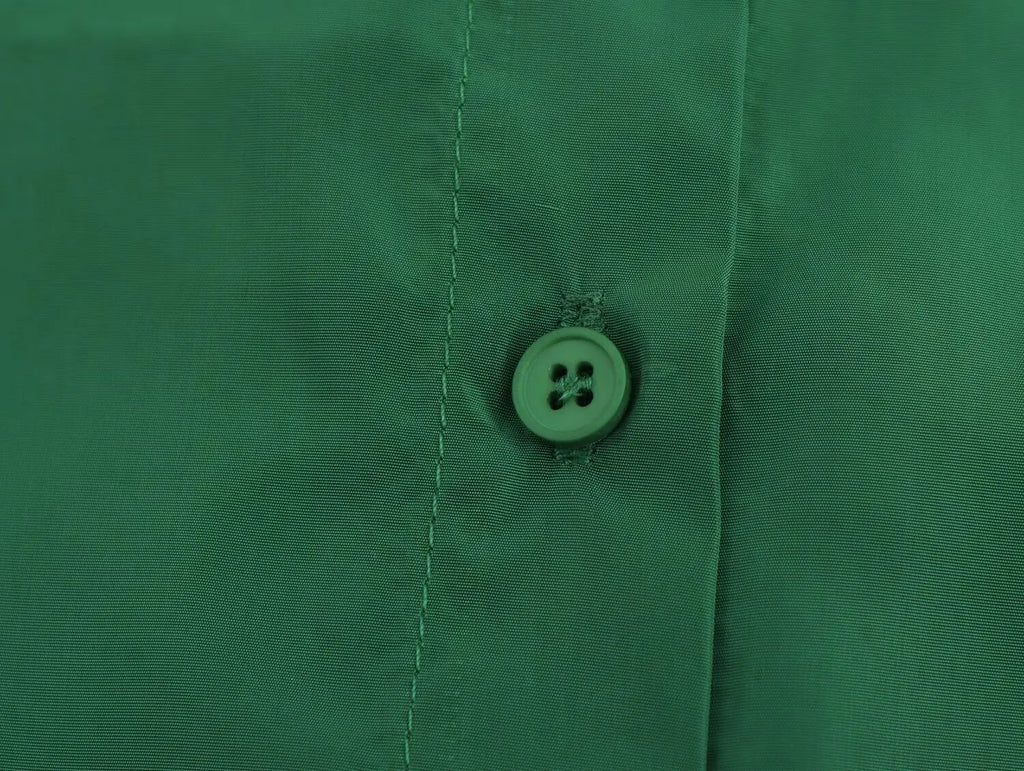 Women's Fashion Versatile Short Sleeve Collared Shirt and Long Dress Set with Elegant Design