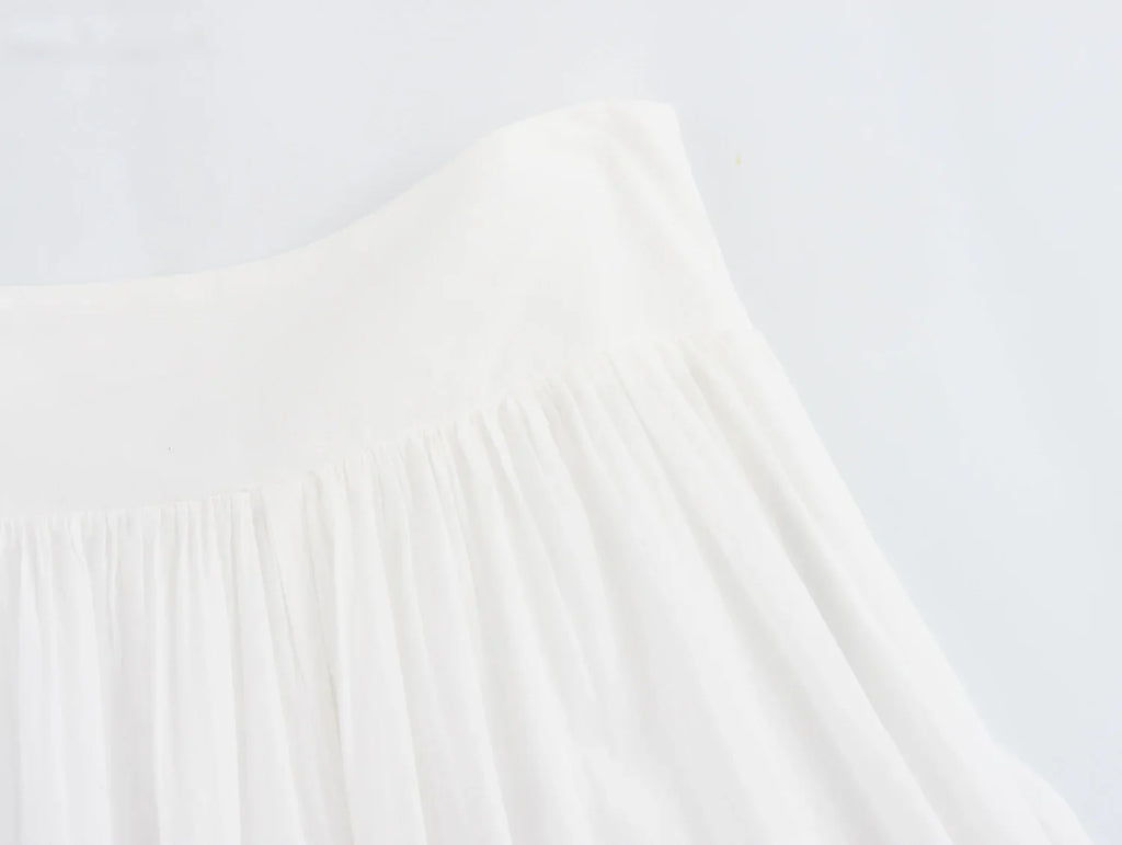 Casual Embroidered Contrast Shirt and Half Skirt Set for Women Stylish Autumn Outfit