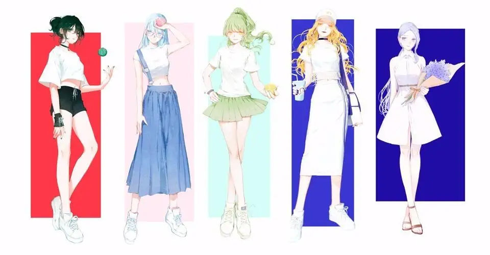 Mafalda Graphic T-Shirt for Women Casual Harajuku Manga Style Japanese Inspired Top Girl Clothing