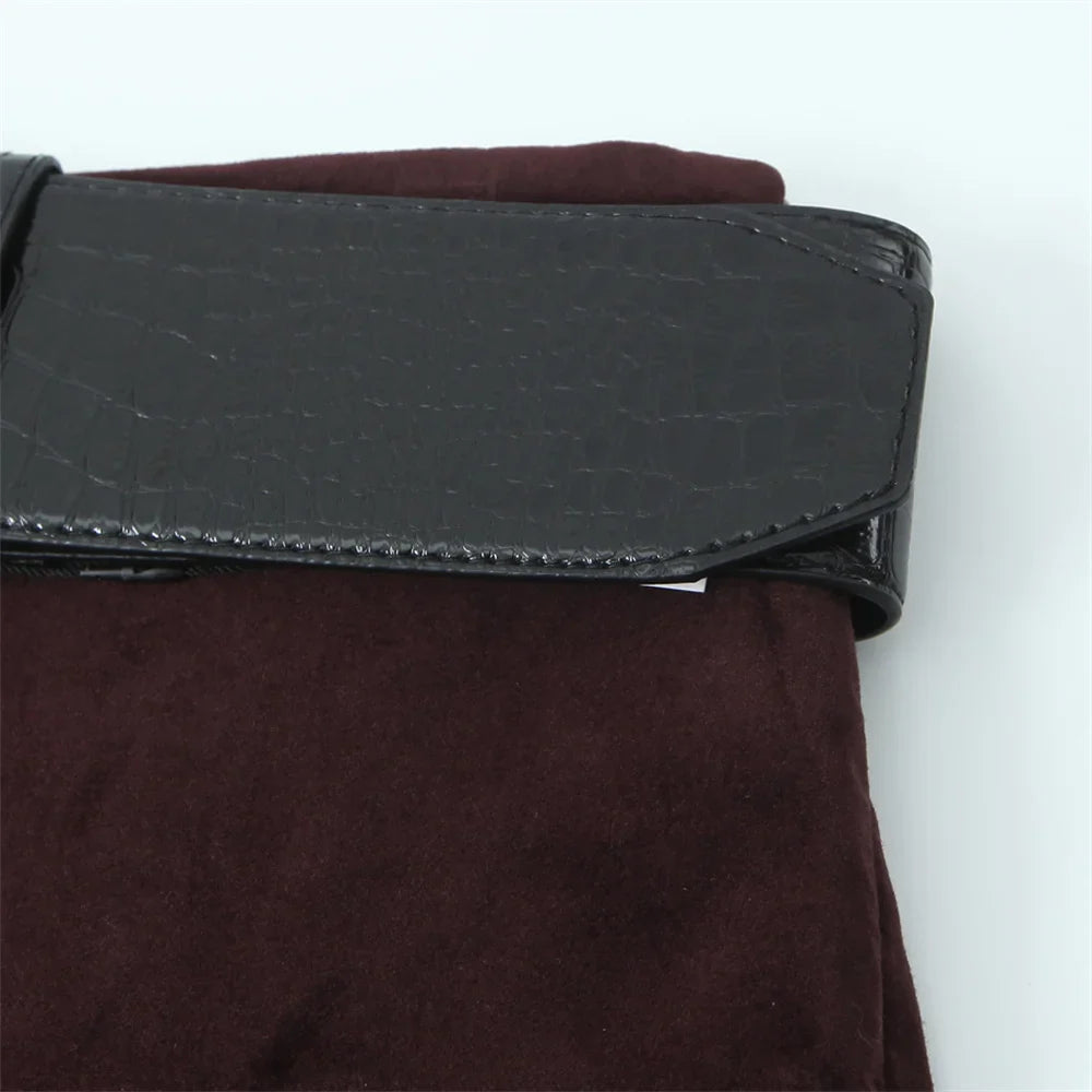 Elegant Velvet Long Sleeve Suit Jacket and Skirt Set for Women Casual Autumn and Winter Fashion Slimming Design