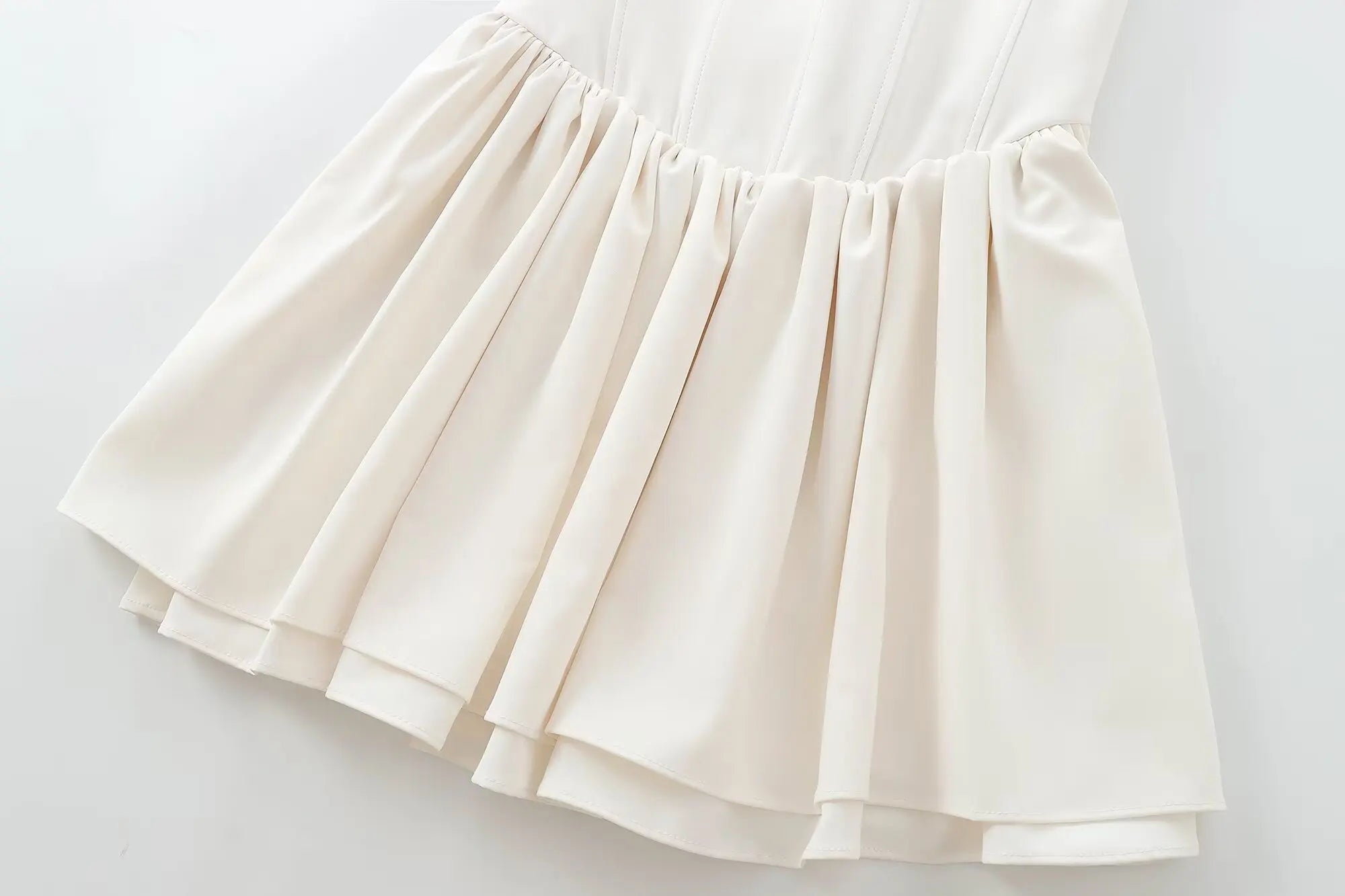 Chic Solid Sling Mini Dress for Women Square Collar Sleeveless Backless Evening Party Short Dress for Club and Night Out