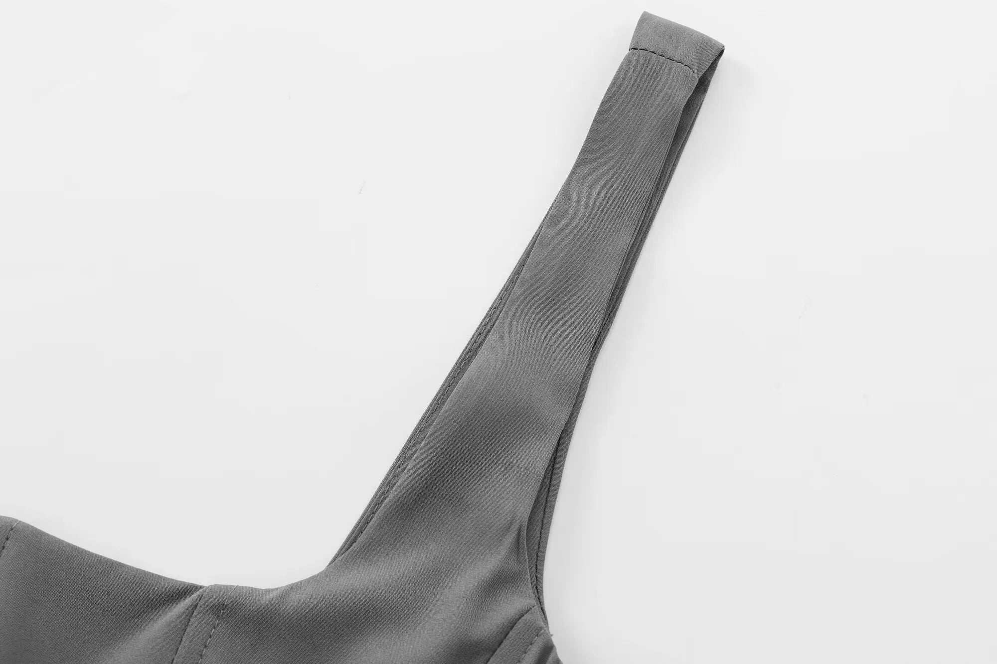 Chic Solid Sling Mini Dress for Women Square Collar Sleeveless Backless Evening Party Short Dress for Club and Night Out