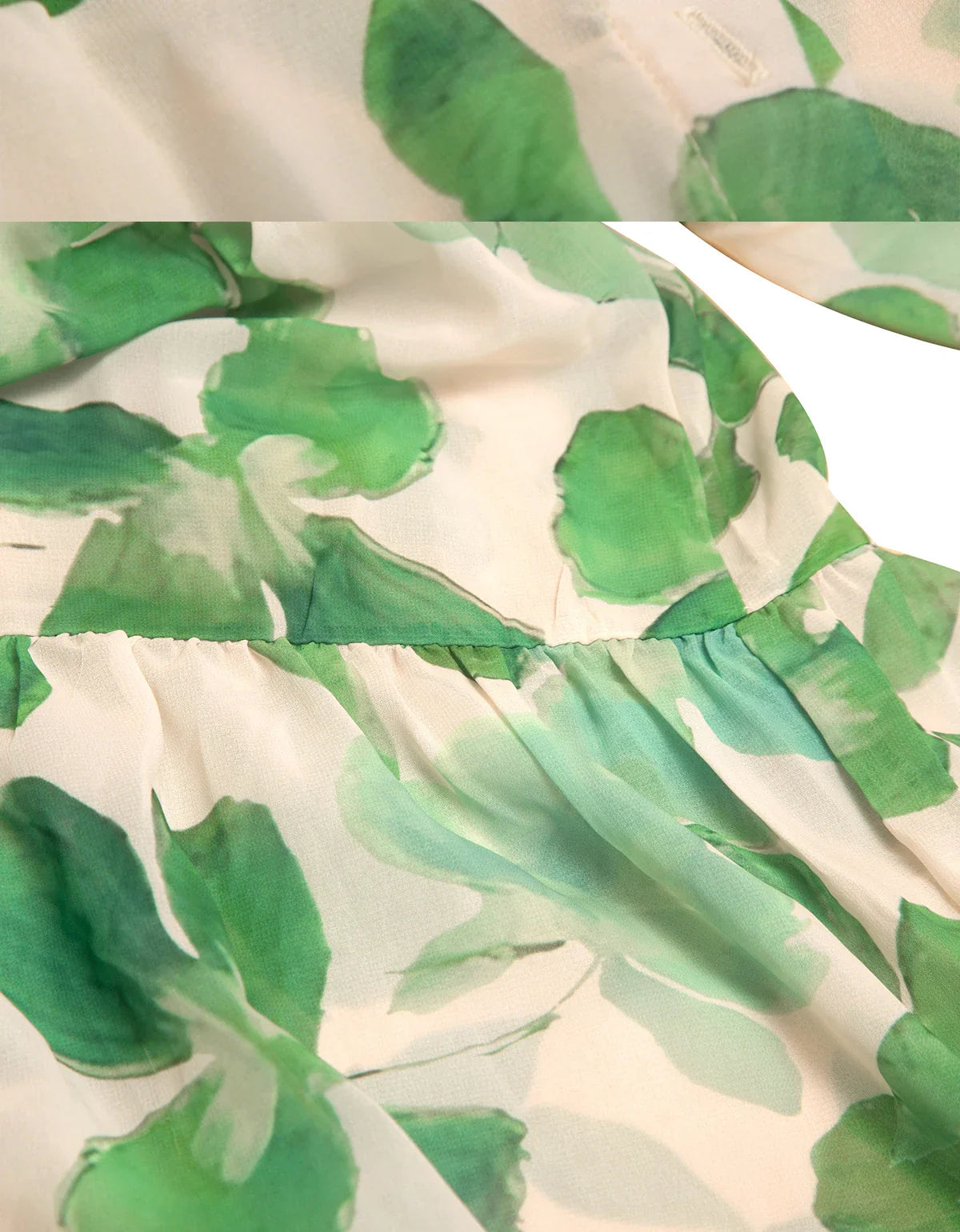 Elegant Belted Chiffon V-Neck Maxi Dress for Women with Floral Print and Slim Fit Design for Stylish Holiday and Street Wear