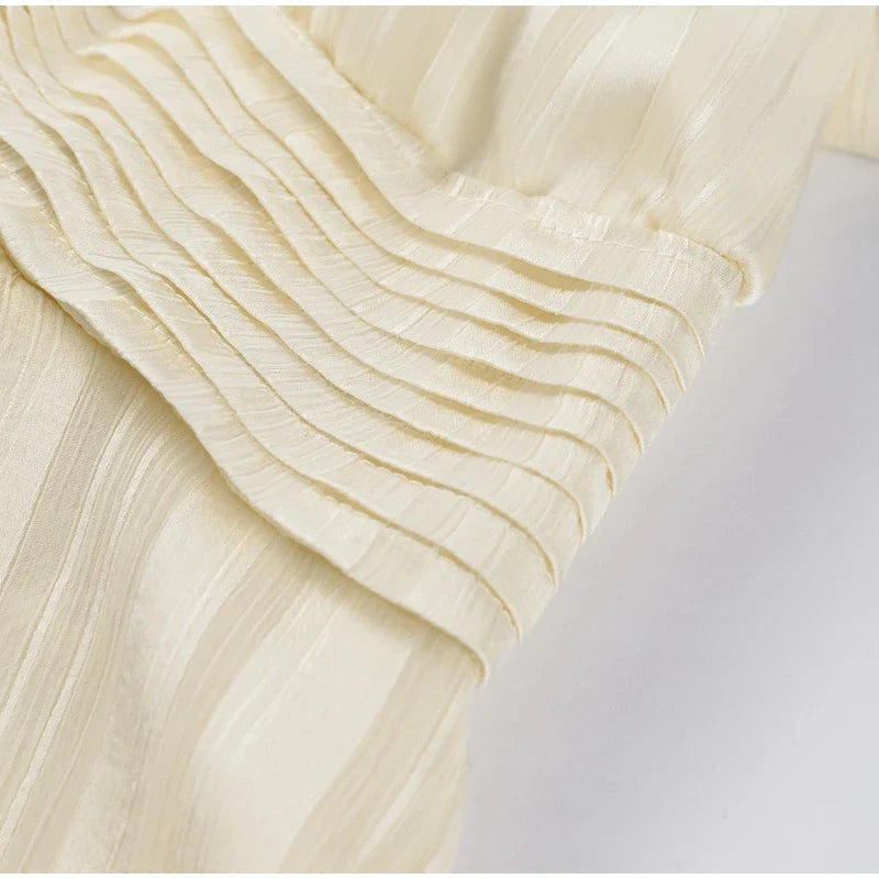 Sexy Halter Ruffle Mini Dress for Women Sleeveless Backless Lace Up Summer Beach Party Vacation Short Robe