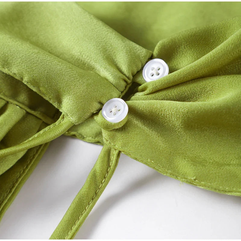 Elegant Solid Ribbon Women's Halter Dress Off Shoulder Sleeveless Backless Slim Fit Maxi Dress for Summer