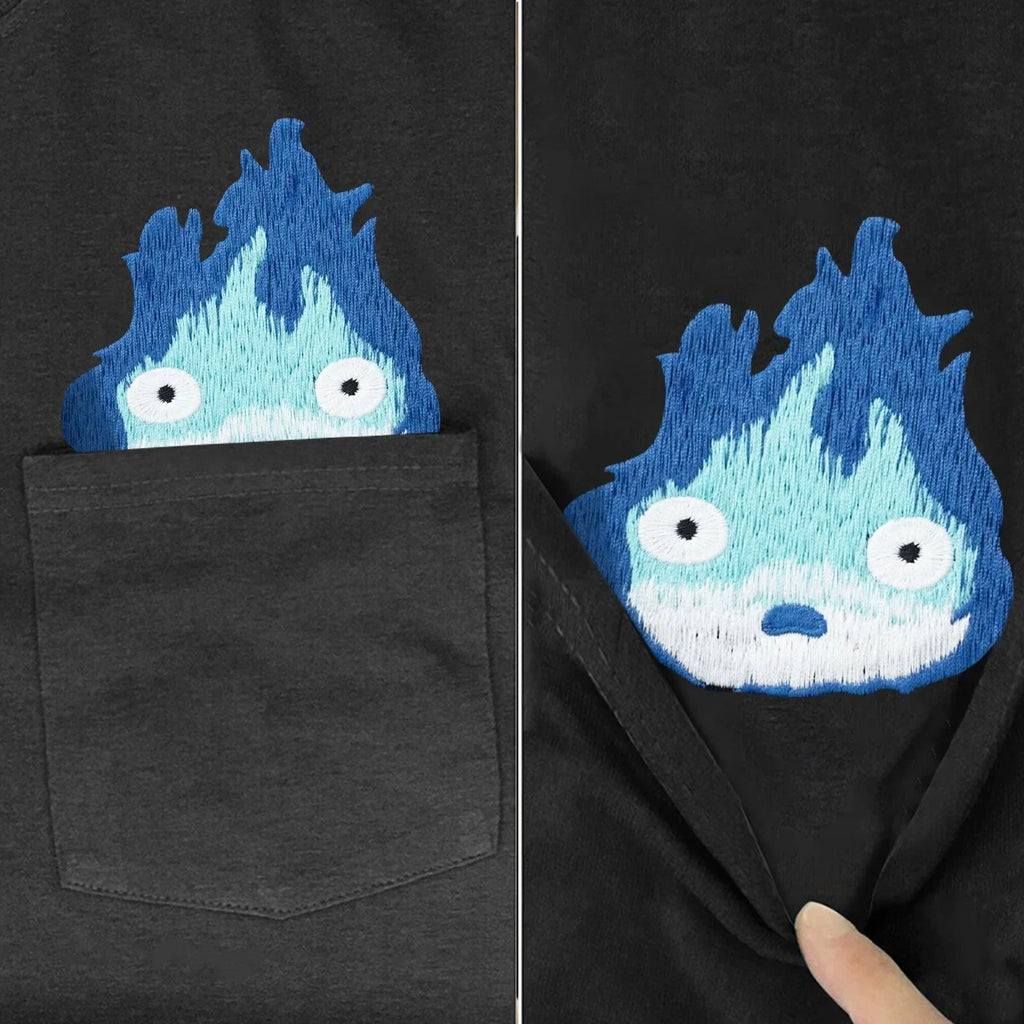 Red Wine Cotton T-Shirt with Bold Cat Middle Finger Graphic Casual Pocket Tee for Men and Women