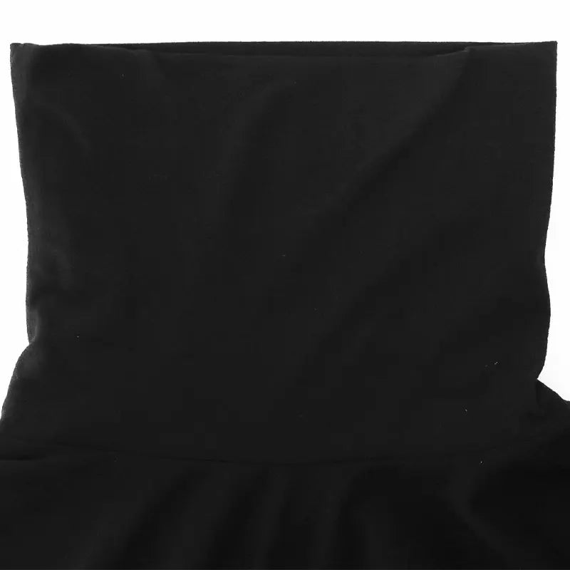 Women's Sexy Off Shoulder Black Turtleneck Long Sleeve Slim Fit Casual Autumn Winter Tee