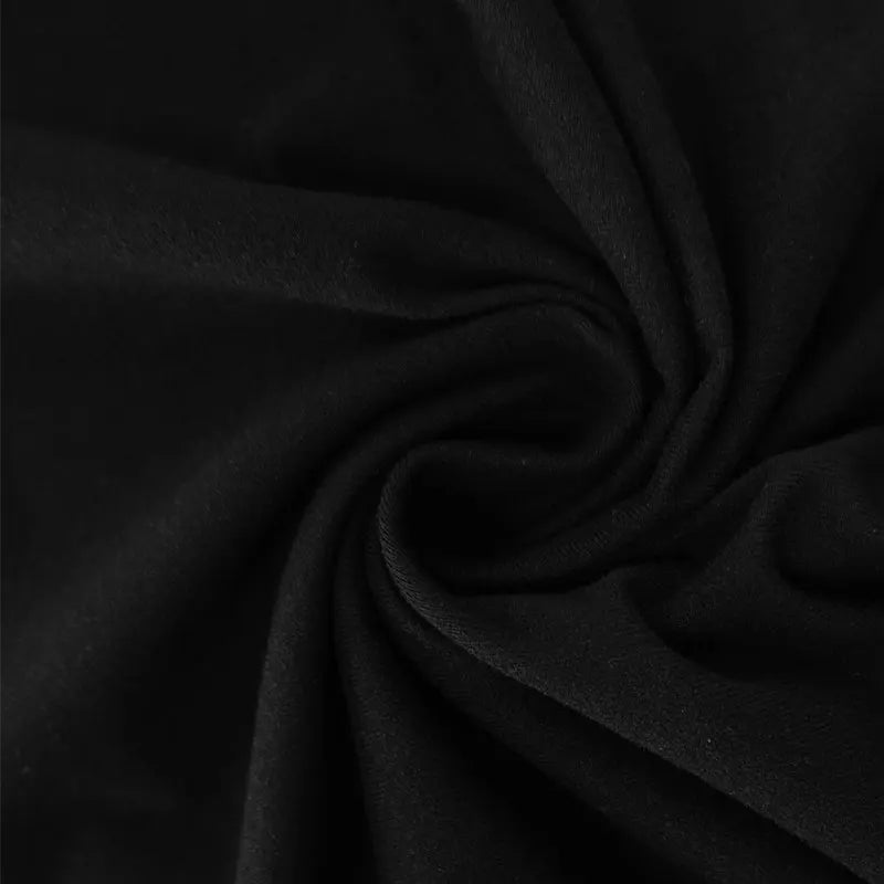 Women's Sexy Off Shoulder Black Turtleneck Long Sleeve Slim Fit Casual Autumn Winter Tee