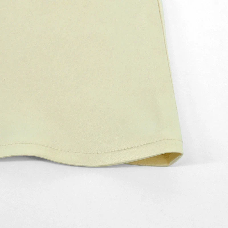 Sexy Sleeveless Camisole Crop Top and High Waist Skirt Two Piece Set for Women Slim Fit Summer Fashion Party Outfit Streetwear