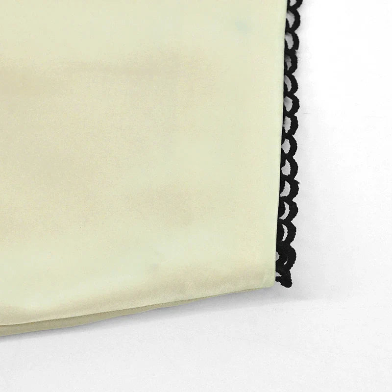 Sexy Sleeveless Camisole Crop Top and High Waist Skirt Two Piece Set for Women Slim Fit Summer Fashion Party Outfit Streetwear