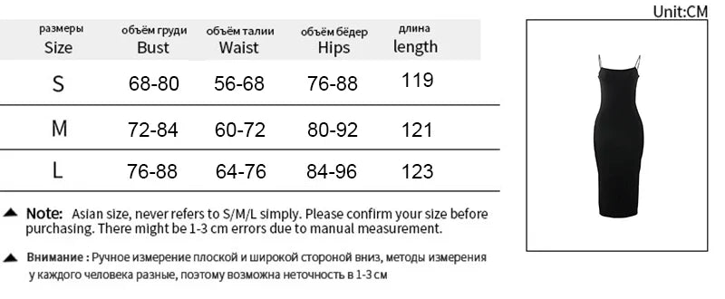 Elegant Black Sleeveless Bodycon Dress for Summer Women's Streetwear Backless Spaghetti Strap Casual Party and Clubwear