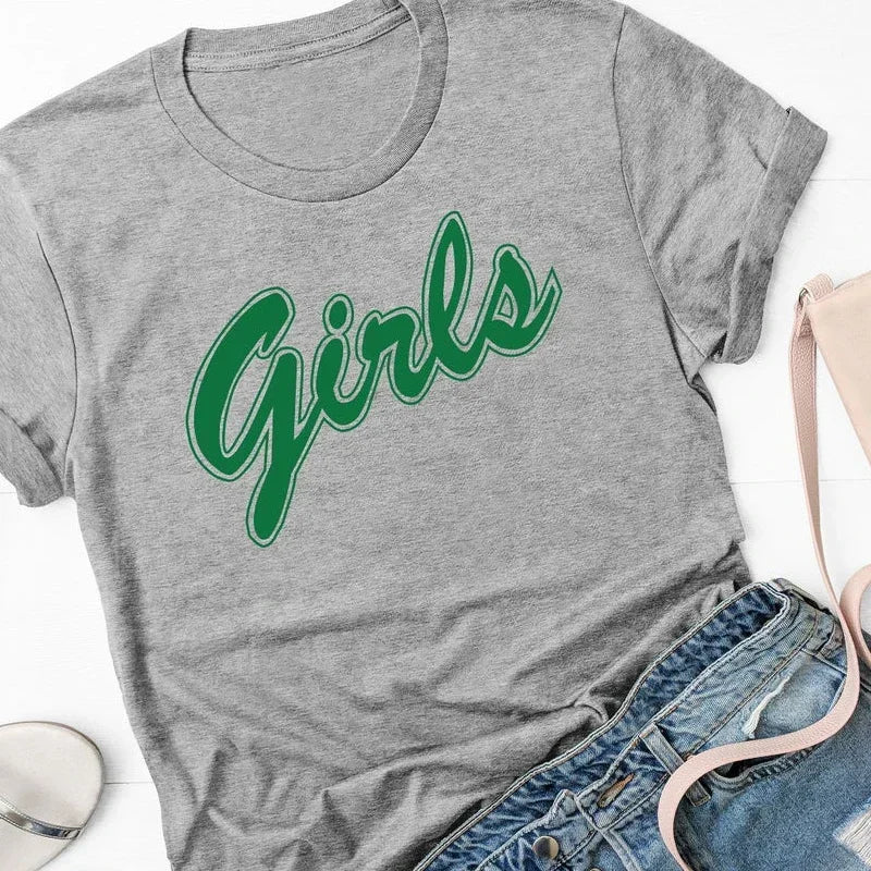Rachel Green Inspired Girls T-Shirt Women's Retro Friends TV Show Large Short Sleeve Tee