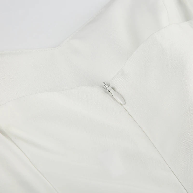 Chic Satin Mini Party Dress for Women with Spaghetti Straps and Bow Tie-Up Details