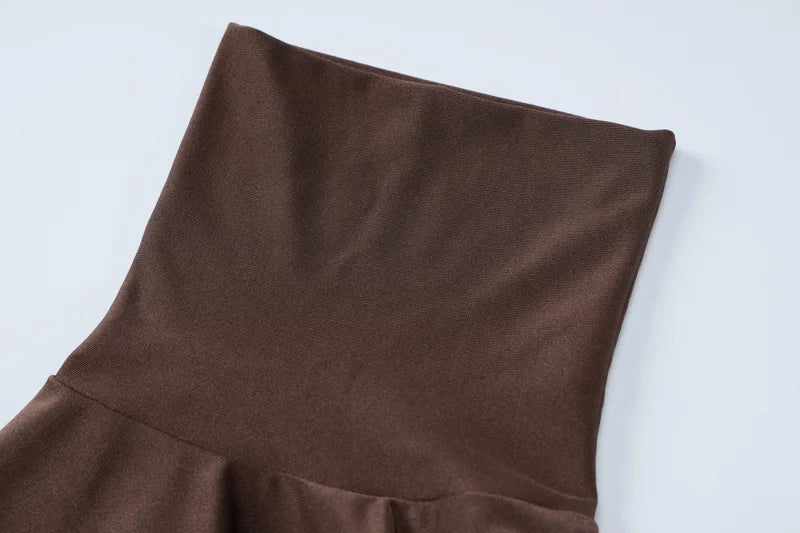 Elegant Long Sleeve Red Bodycon Dress for Party and Streetwear with Spring and Autumn Style