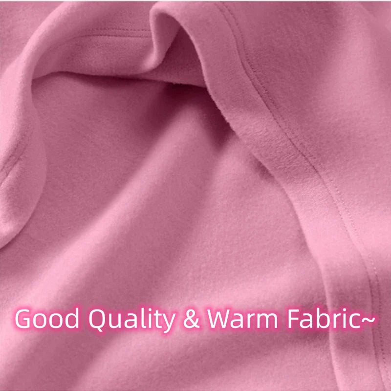 Sweet Elegance Thick Velvet Fleece Long Sleeve T-Shirt for Women with Half High Collar Basic Blouse Top in Vibrant Yellow