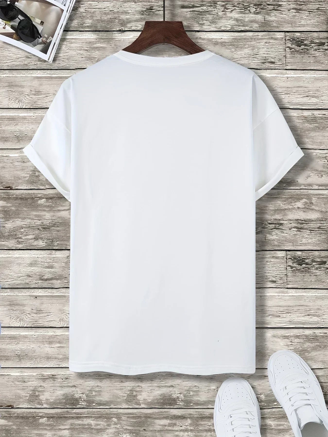 Women's Cat Letter Print Casual T-Shirt with Round Neck and Short Sleeves Slight Stretch Soft Activewear Tee in Plus Sizes M to 5XL